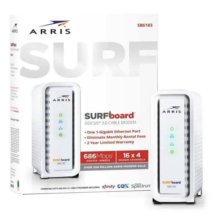 ARRIS Surfboard (16x4) DOCSIS 3.0 Modem via cavo