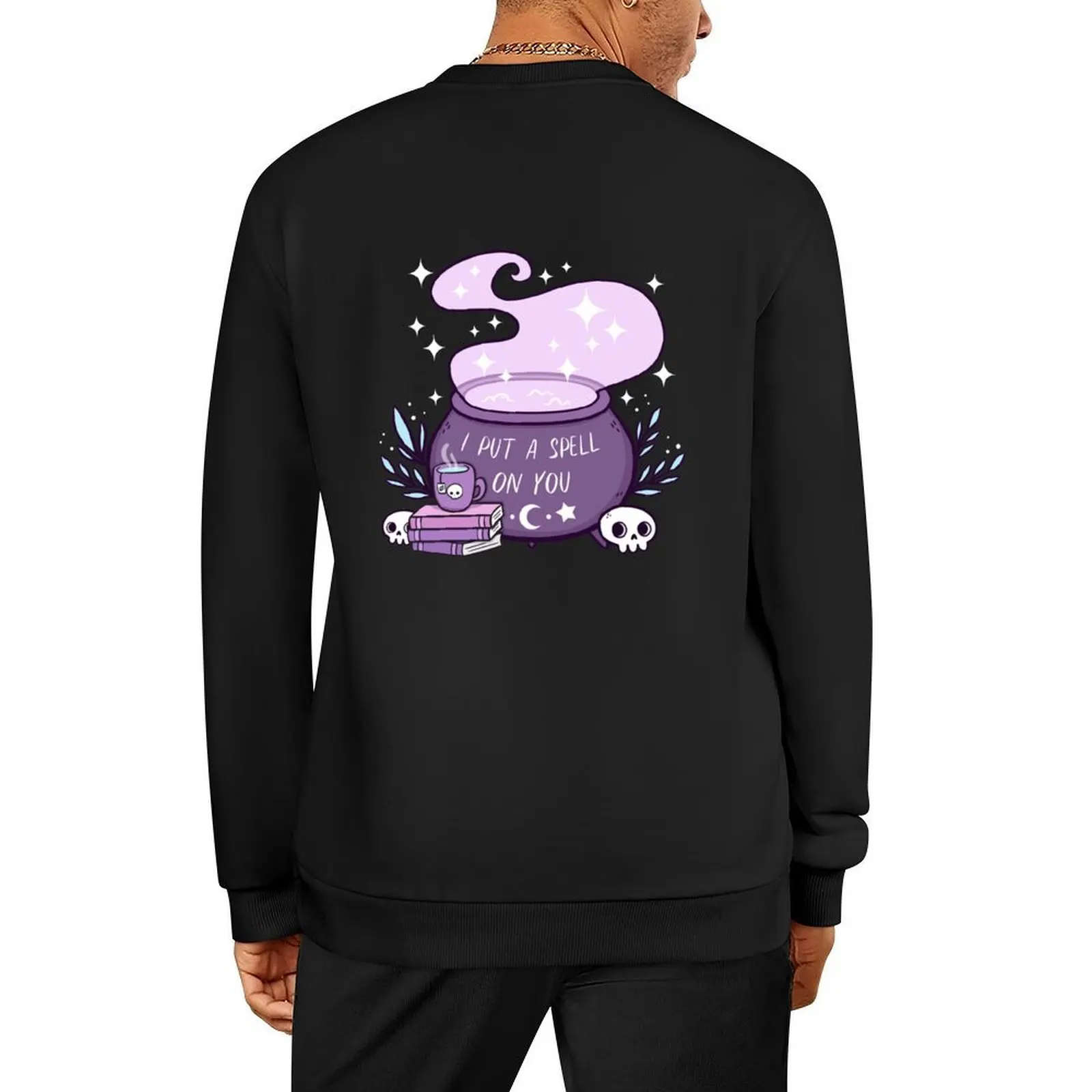 

Witch Cauldron | Nikury Pullover graphic t shirts men men's autumn clothes korean clothes aesthetic sweatshirts