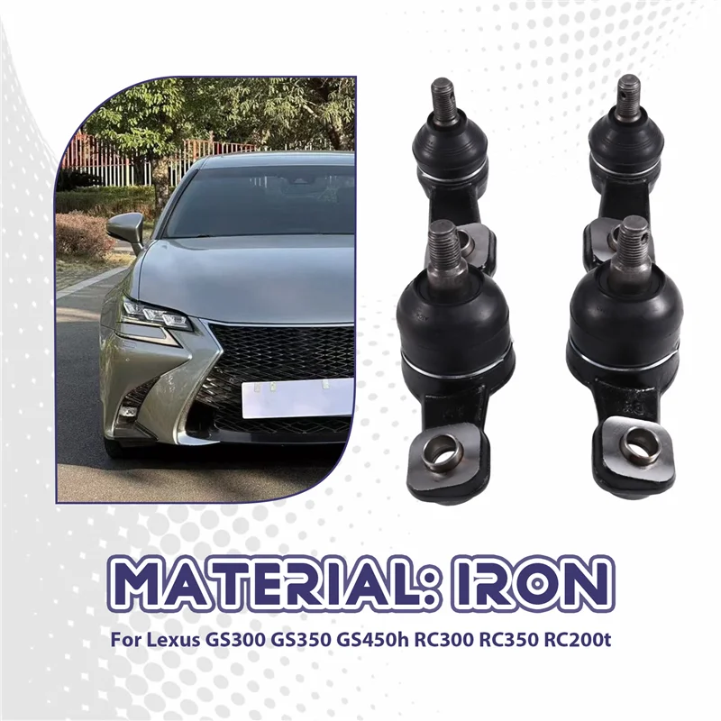

Ball Joint Assy Front Lower 1Pair For Toyota Lexus GS300 GS350 Gs450h RC300 RC350 13-20 43340-39625 43330-39865,K500370