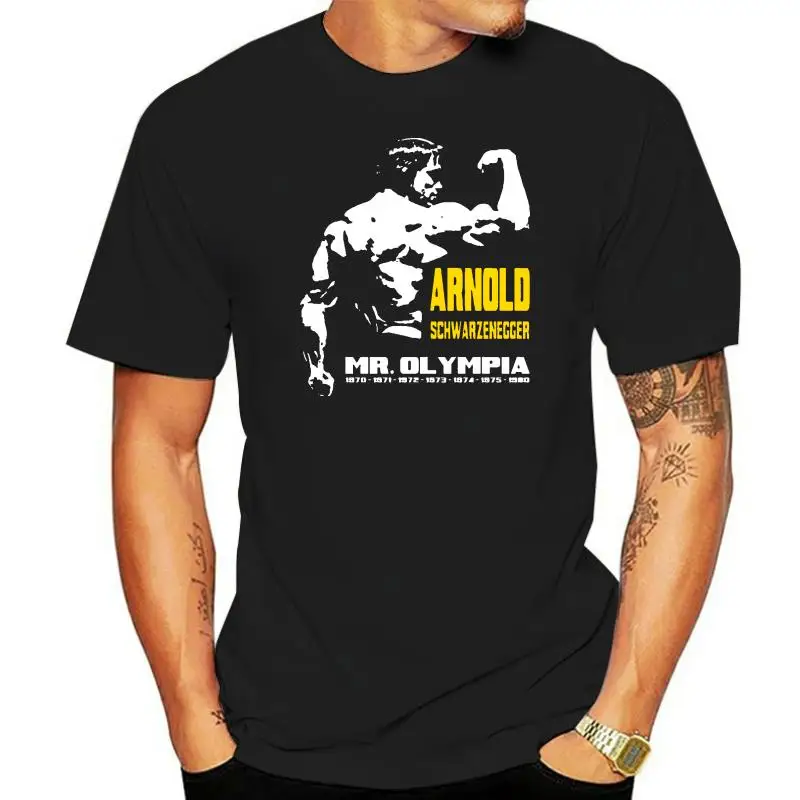 Arnold Schwarzenegger   Mr. Olympia T Shirt New 2022 Summer Style Casual Wear