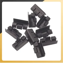 20pcs Black Car Auto Clip Clips Door Top Rain Strip Seal Buckle For BMW 5 7 Series E34 E32 E38 51131924953 Replace Part
