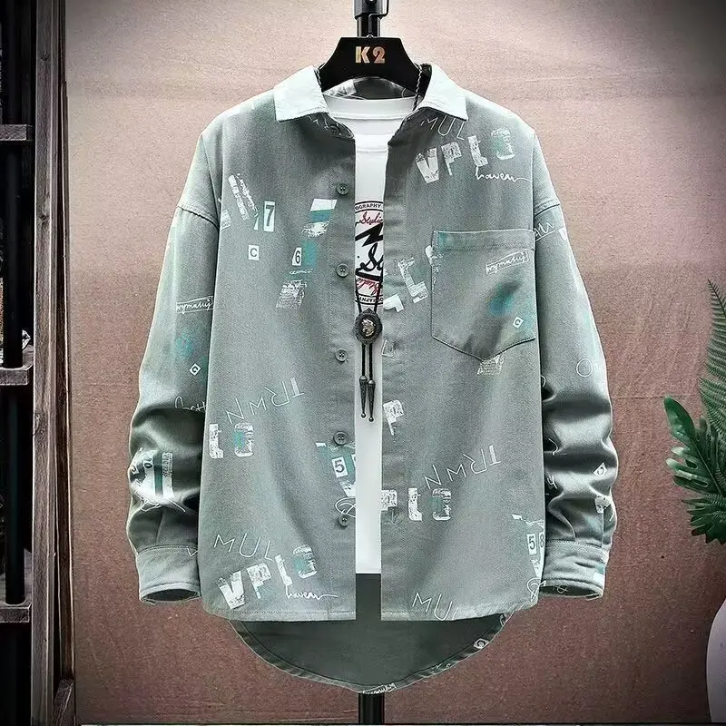 

Новая мужская свободная повседневная универсальная осенняя верхняя одежда: двусторонняя, с высокой эластичностью, удлиненная, приталенного кроя.