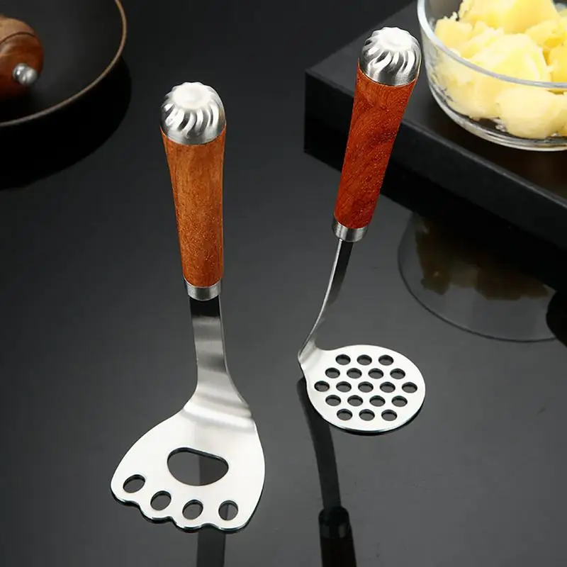 Manual Potato Masher Pressed Potato Smasher Portable Kitchen Tool for Babies Food Fruit Banana Baking potato presser masher