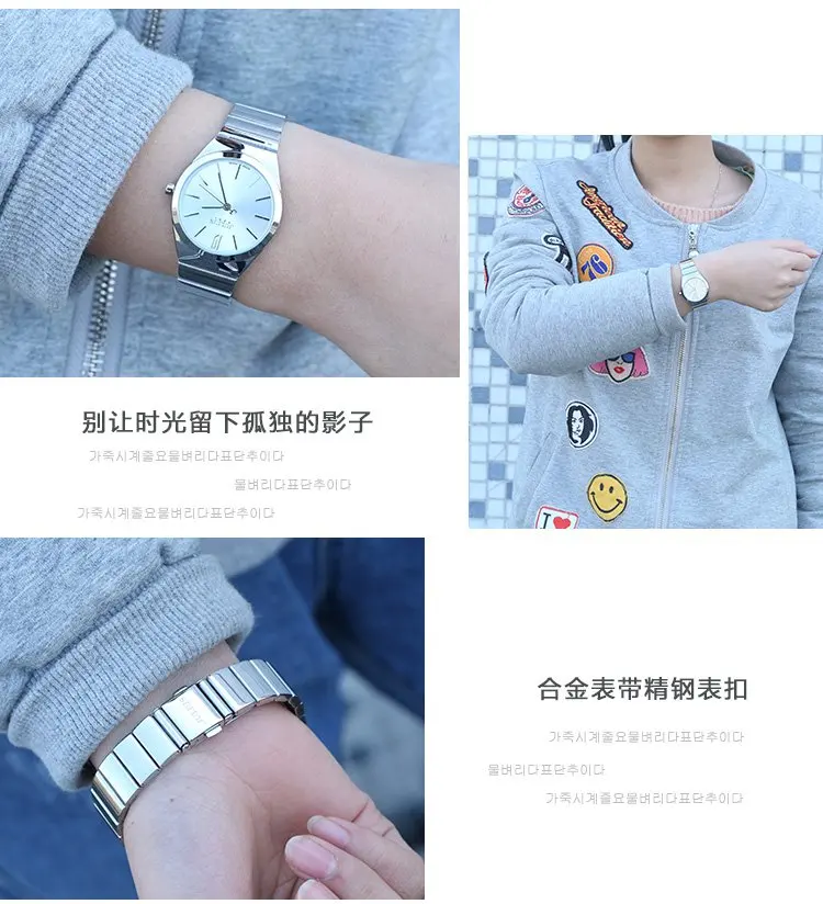Women\'s Watch Japan Mov Fashion Hours Woman Lady Dress Bracelet Thin Stainless Steel Business Gift Mother\'s Gift No Box