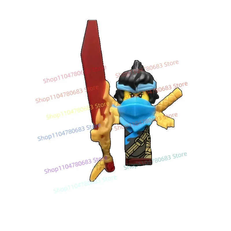 Figurka akcji Moc19 Season Darkened Ninja, model do składania, ozdoba, akcesoria anime, zabawka, prezent, dekoracja, przedmiot kolekcjonerski