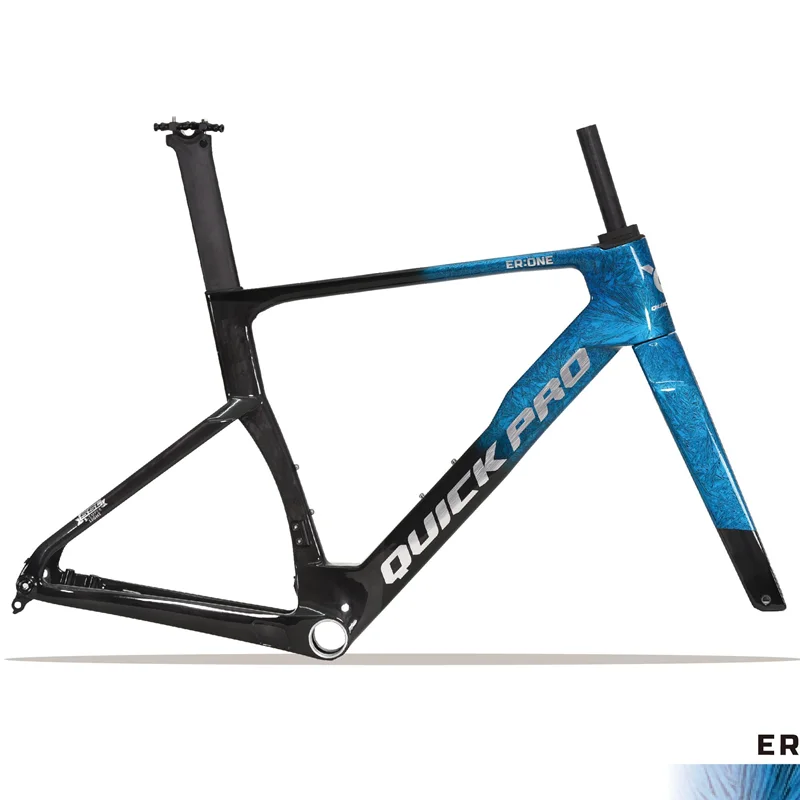 ¿Por qué el marco QUICK PRO ER ONE aero es la elección ideal para ciclistas de carretera que buscan rendimiento y aerodinámica?