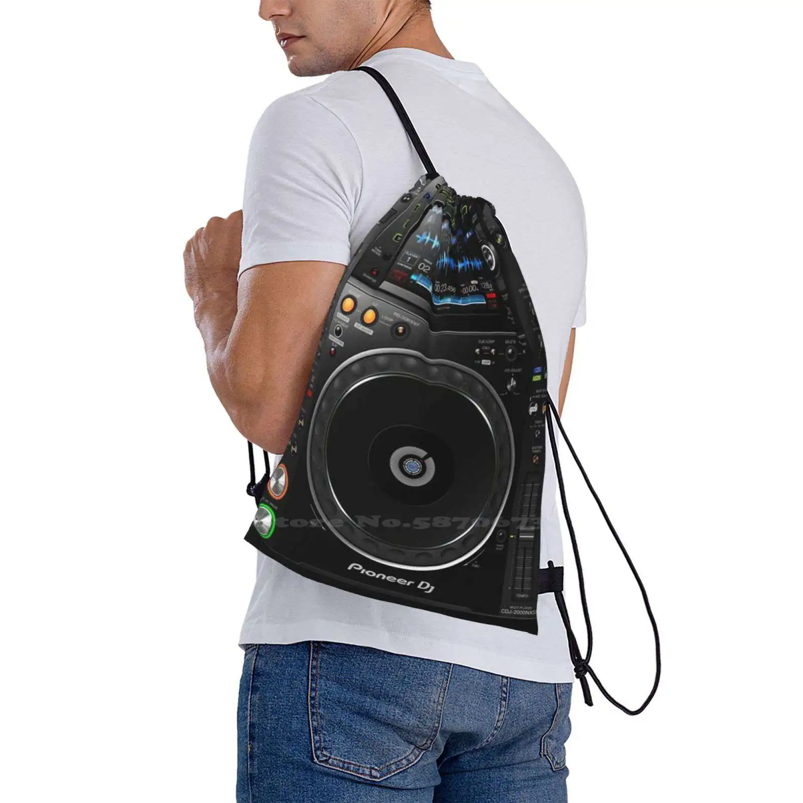 Mochila cdj-2000 para homens e mulheres, mochila para meninas adolescentes