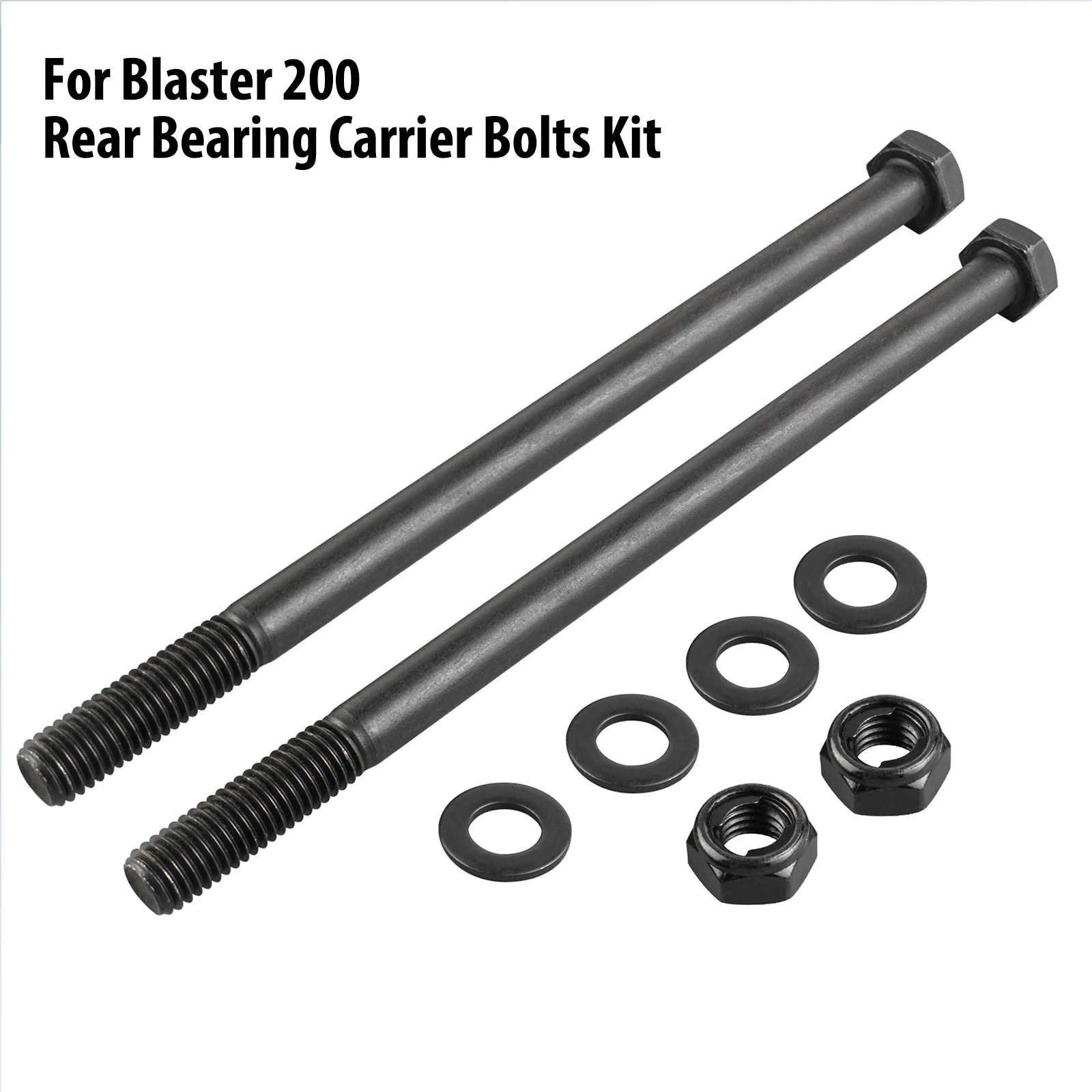 

For Yamaha Blaster 200 ATV Rear Bearing Carrier Bolts Kit YFS200 1988-2006 YFS200SE Carbon Steel 90101-10678-00 Quad Parts