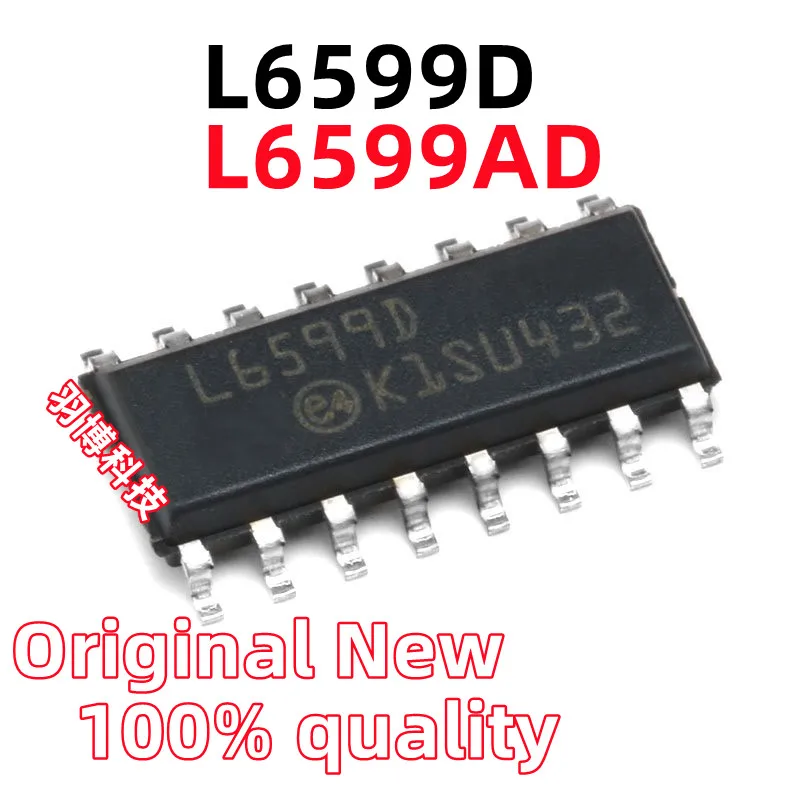 (10piece)100% New L6599 L6599D L6599DTR L6599AD L6599ADTR sop-16 Chipset