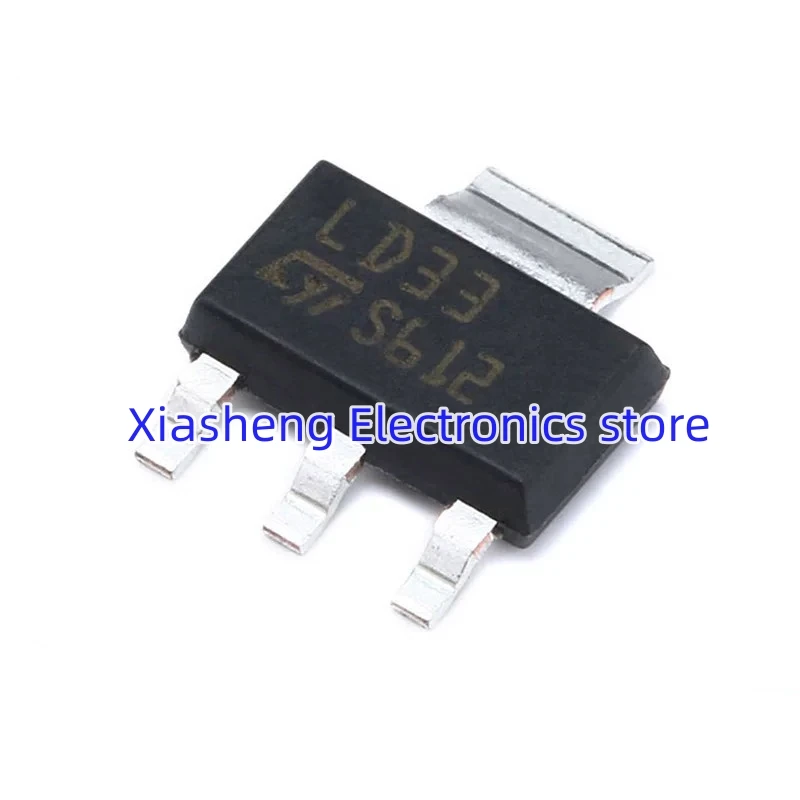 

New Original 20Pcs LD1117S33CTR LD33 SMD SOT-223 Linear Regulator IC Chip Integrated Circuit In Stock
