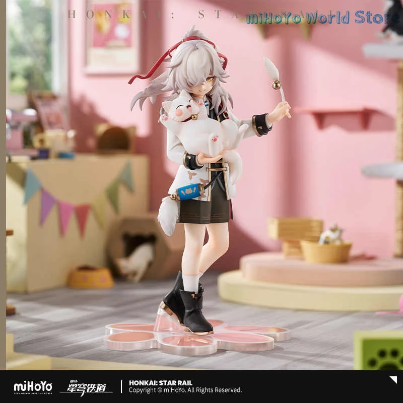 Original Jingyuan Figure MiHoYo Official Genuine Honkai Star Rail Jing yuan Garage Kits PVC Desktop Ornament Model Birthday Gift