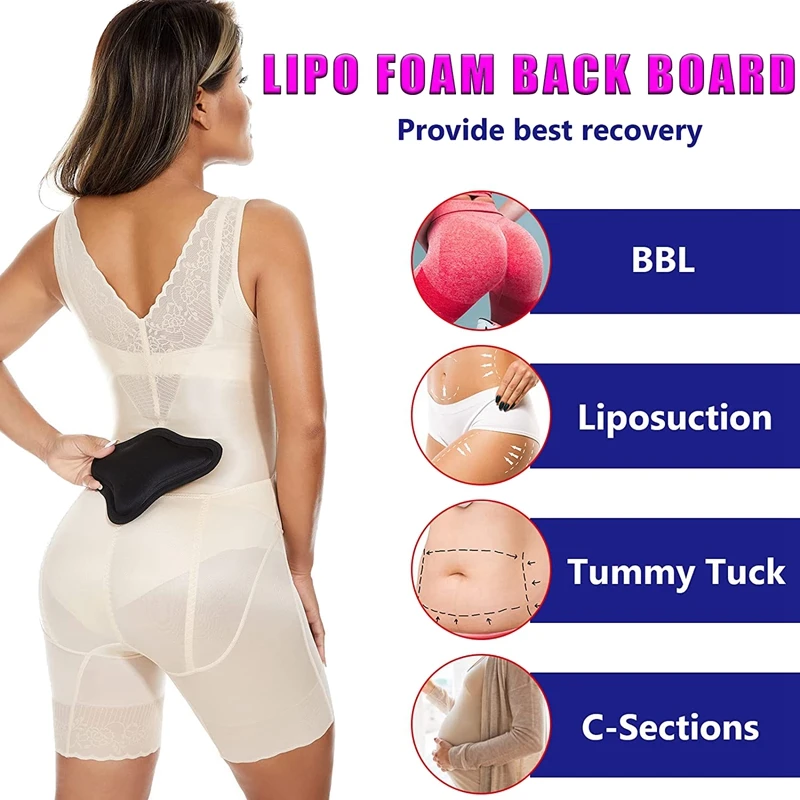 Lipo Foam Back Board, BBL Lumbar Molder, Back Compression Lipo Foam Board For BBL & Liposuction Post Surgery Recovery