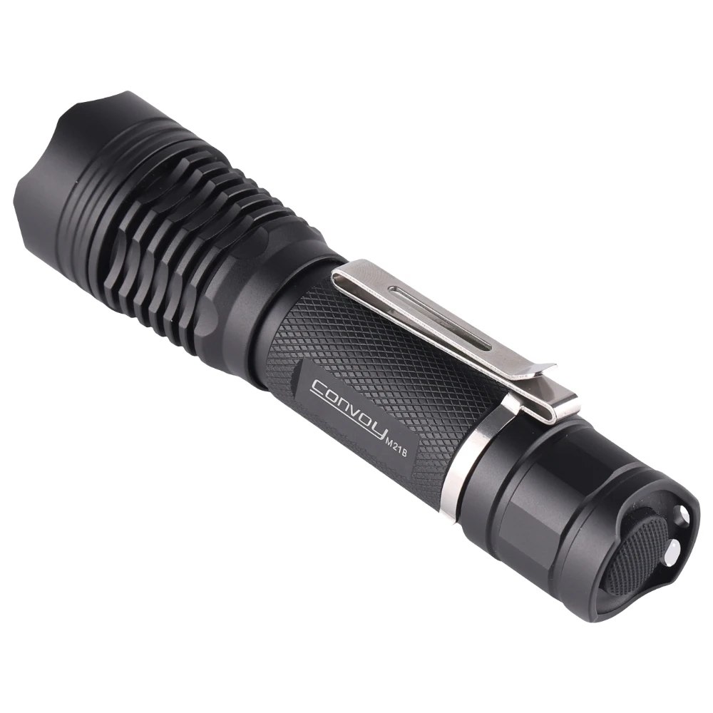 Convoy Stainless Steel Clip Suitable for M21B Flashlight Torch Light