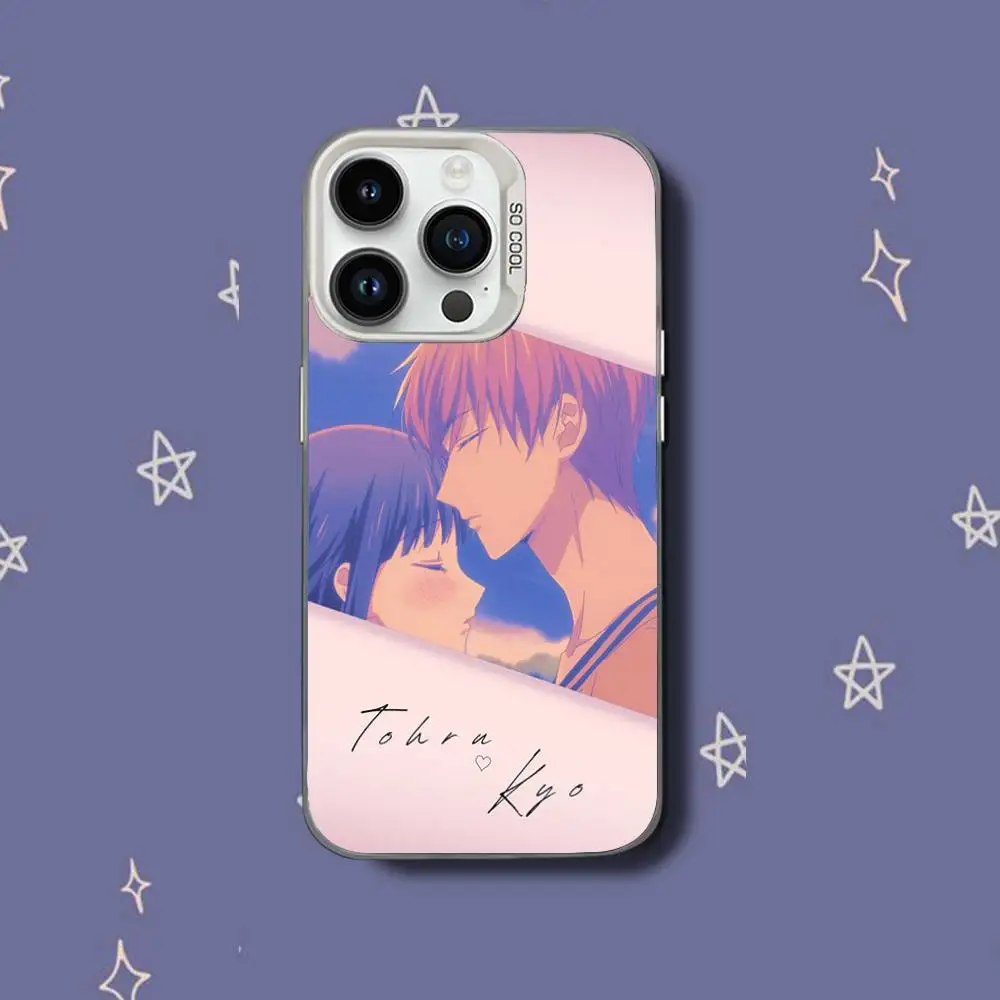 حافظة هاتف أنيمي Fruit B-Baskets لهاتف iPhone 17,16,15,14,13,12,11,Pro,XS,Max,Plus,Mini,SE غطاء مقاوم للصدمات من الحلوى البيضاء غير اللامعة #4