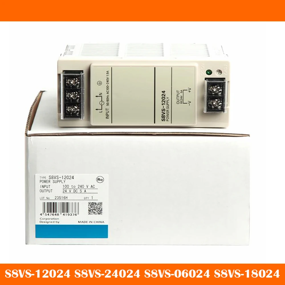 S8VS-12024 S8VS-24024 S8VS-06024 S8VS-18024 Power Supply Guide Rail Switch PSY High Quality