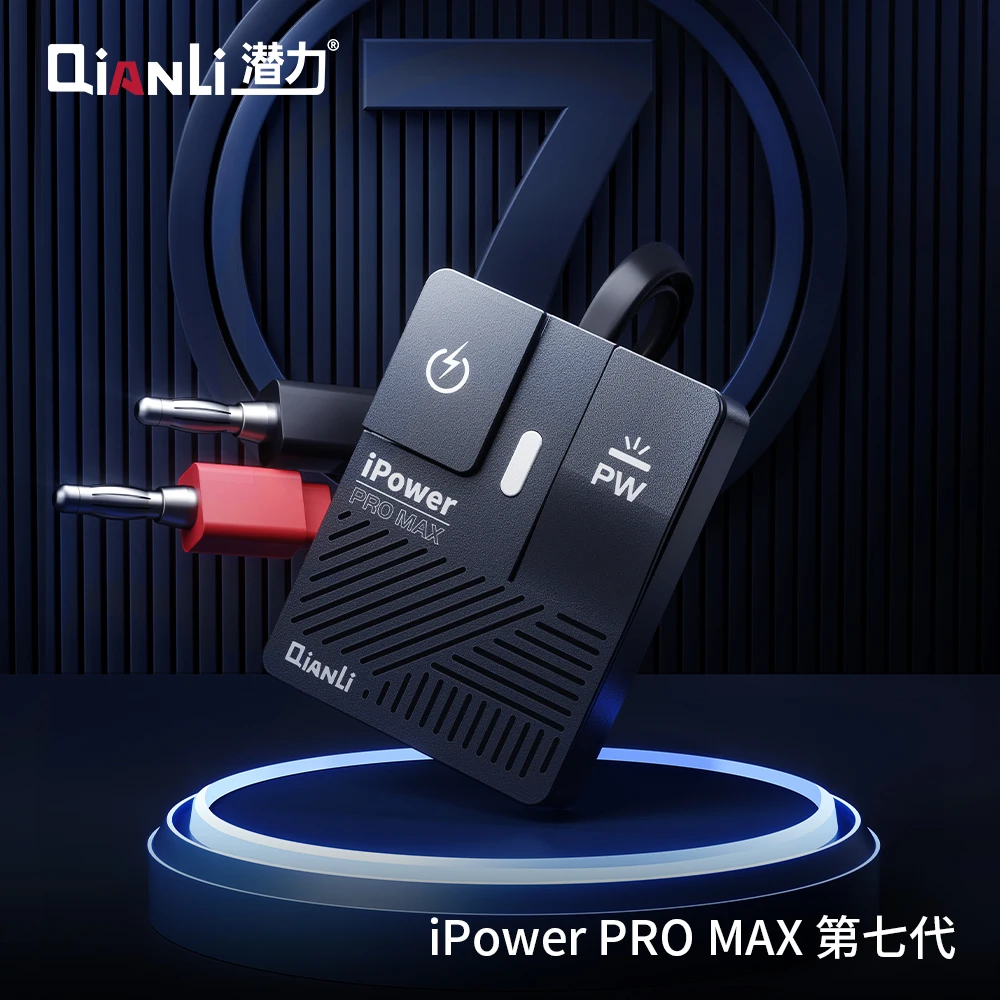 Qianli IPower Pro Max DC Điều Khiển Cáp Thử Nghiệm Cho Điện Thoại 6g-11 Thế Hệ Mới Khởi Động Điều Khiển Một Nút Khởi Động Dòng