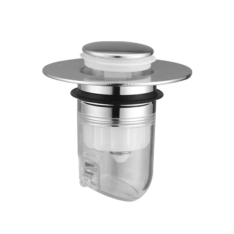 

Washbasin leakage plug bouncing core sewer press filter anti-blocking deodorant artifact stainless steel accessories
