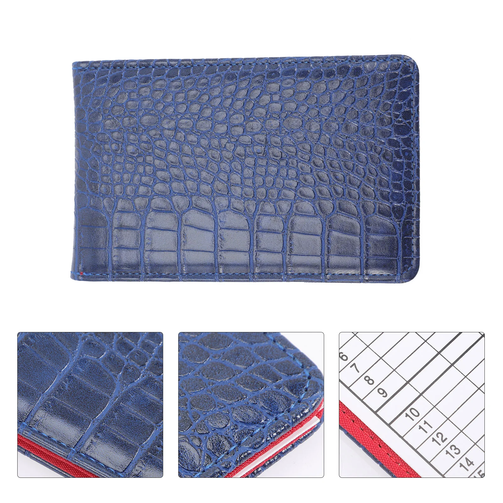 Golf Scorecard Holder Points Record Book Note Portable Notepad Fashion Balls Sports Scorebook Counter