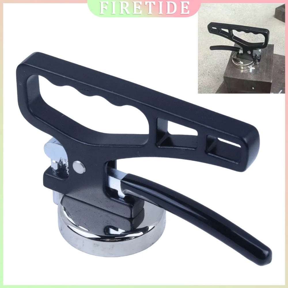 Laser Cutting Magnetic Lifter 65kg Heavy Duty Crane Magnet for Steel Plates Moulds Scrap Metal Lifting Tool Heat Resistant 80℃