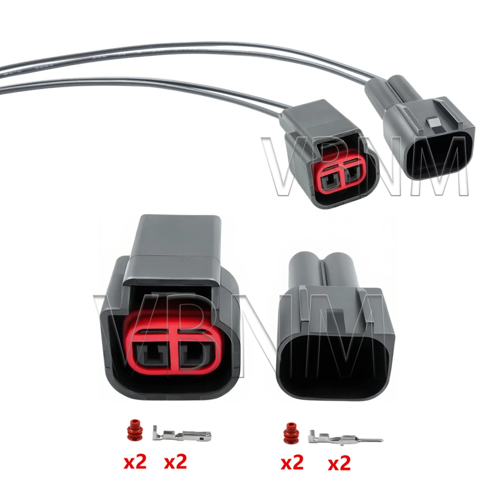 2 Pin 1.5 Series Female Male Sealed Ignition Plug Electric Connector Automobile Waterproof Cable Socket