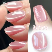 BORN PRETTY-esmalte de uñas de Gel magnético con forma de gato, luz de agua rosa, Ultra luz de vidrio, barniz de Gel UV semipermanente para uñas DIY