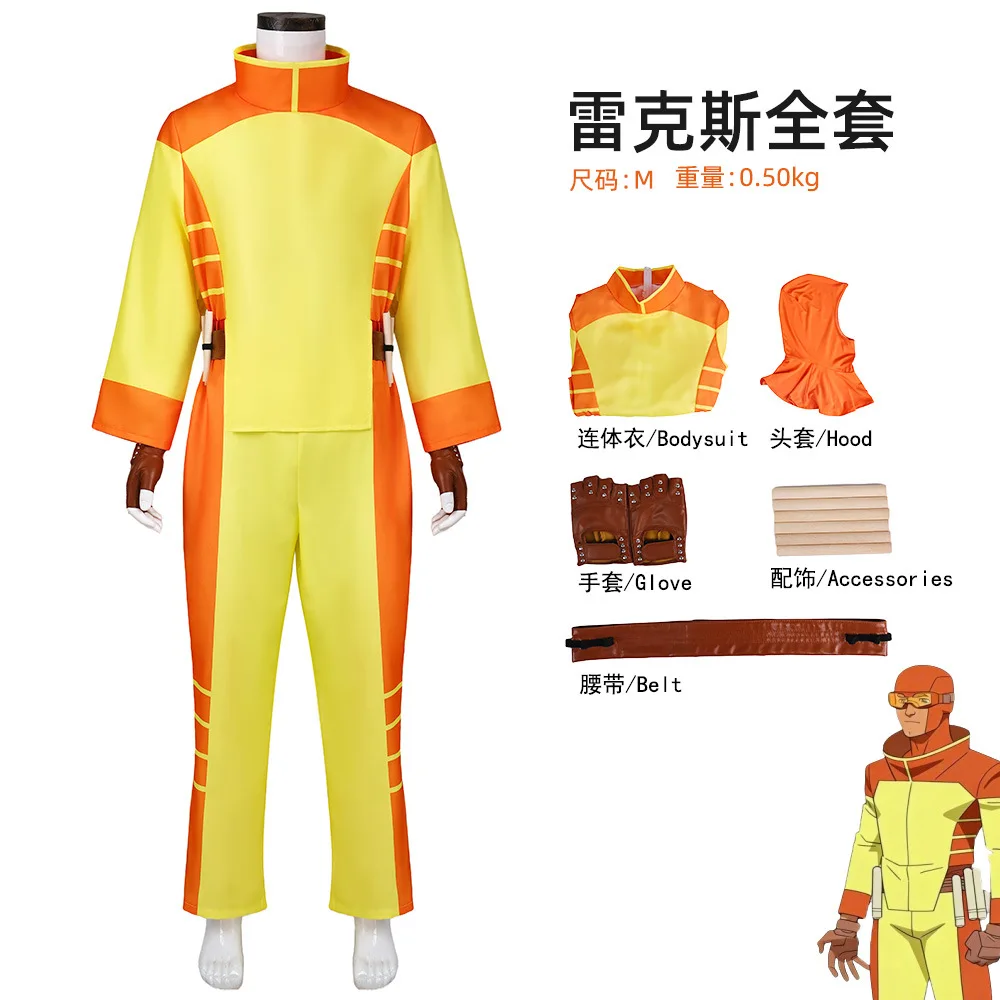 Fancy Dress Cartoon Invincible Rex Splode Cosplay For Men Battle Suits Man Costume Halloween Adult Male Fantasia Party Outfits - view 2