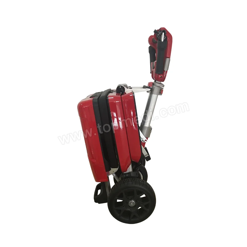 Portable lightweight folding three four wheels disabled electric mobility scooter for Adult