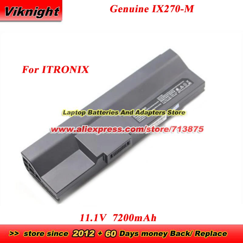 

Genuine IX270-M Battery 1X270-M 11.1V 7200mAh for ITRONIX Dynamics GD6000 GD8000 GD8200 Hummer GoBook XR-1-IX270 Getac Gd3200