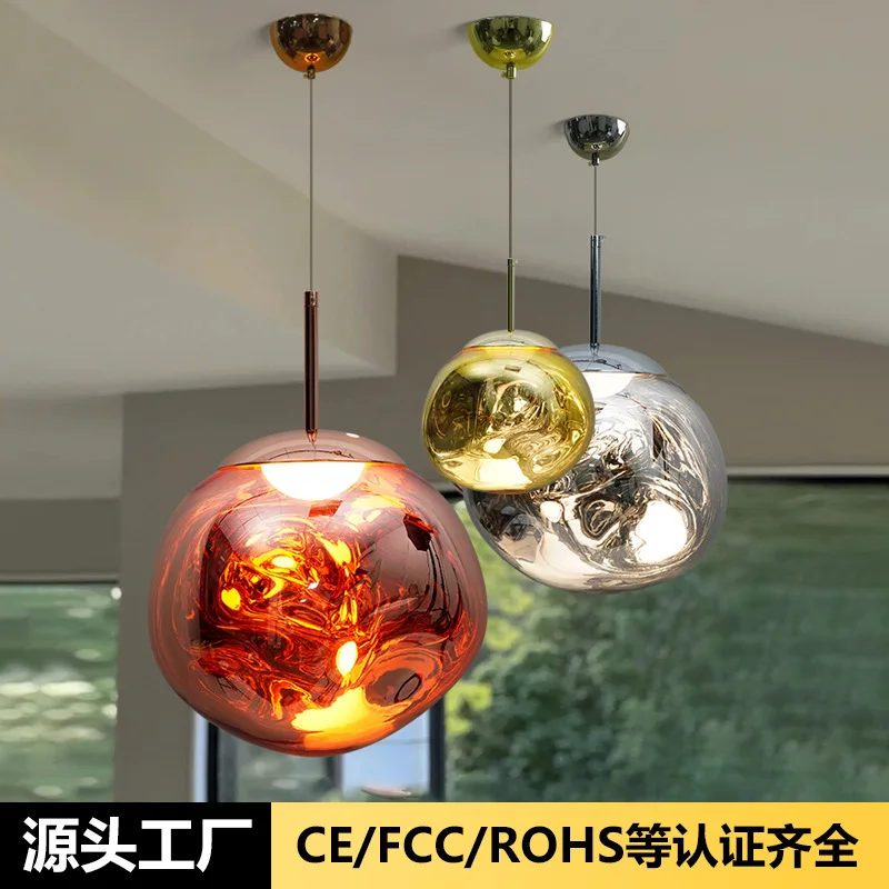 

TomDixon lava living room dining room chandelier premium sense decoration creative loft apartment villa duplex staircase light