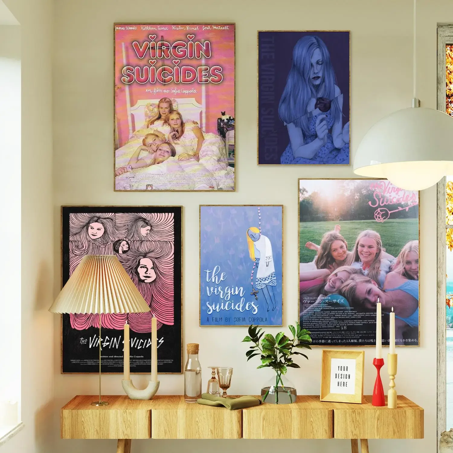 virgin suicides Poster Prints Wall Art Canvas Painting Poster For Modern Family Living Room Home Decor