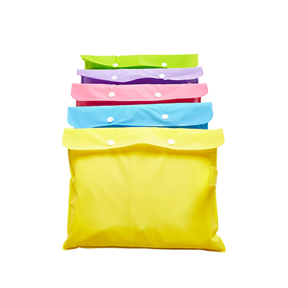 

Kids Raincoat Children Hooded Poncho Schoolbag Cover Lightweight Portable Bright Colors Elastic Cuffs Reusable Outdoor