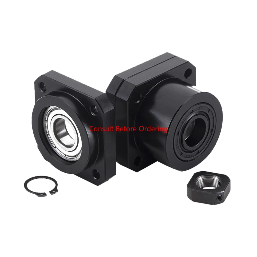 

High Precision Ball Screw Bracket C7 C5 FK FF Ballscrew End Support Bearing