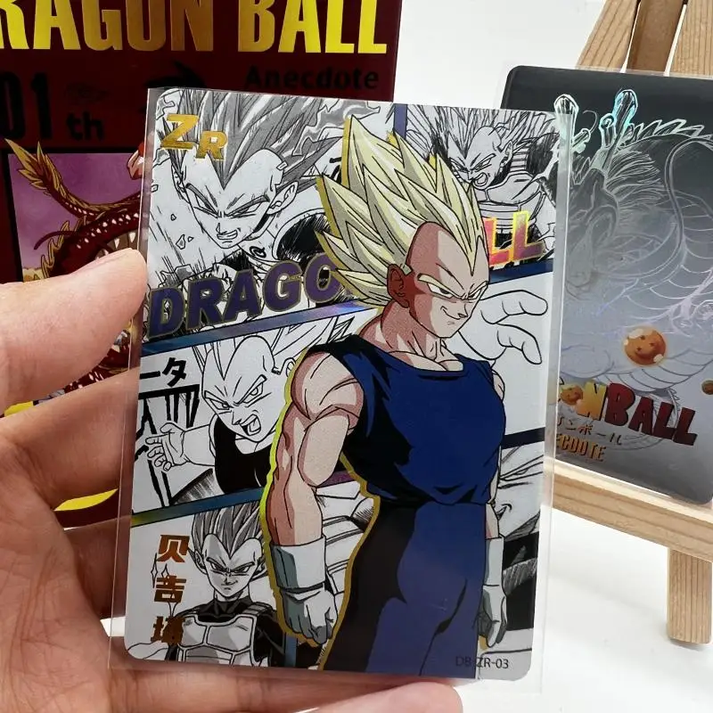 Dragon Ball Funny and creative ZR EX PR card Son Goku Bulma Vegeta IV Trunks Frieza boy Toy collection Birthday Christmas gifts