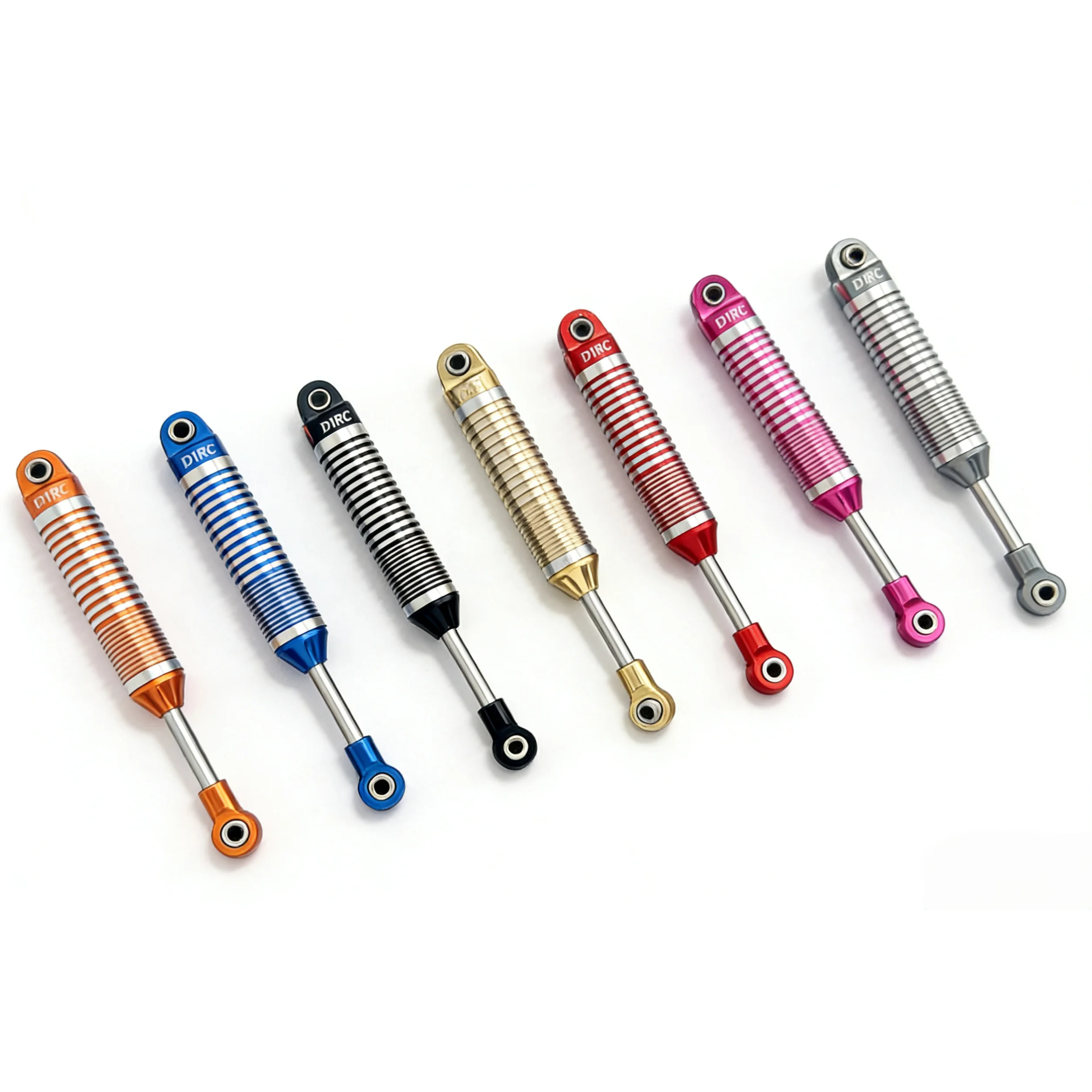 D1RC Metal Shock Absorber 100-120mm Length for 1/10 RC Rockbuggy Vanquish OPTIC H10 TRX4 SCX10 RC4WD D90 Rrcrawler Upgrade Parts
