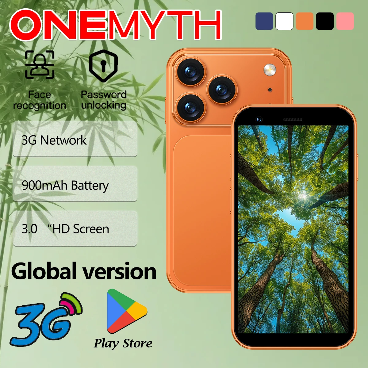 Sports Equipment In Spanish - ONEMYTH A17 Mini is a 3.0-inch