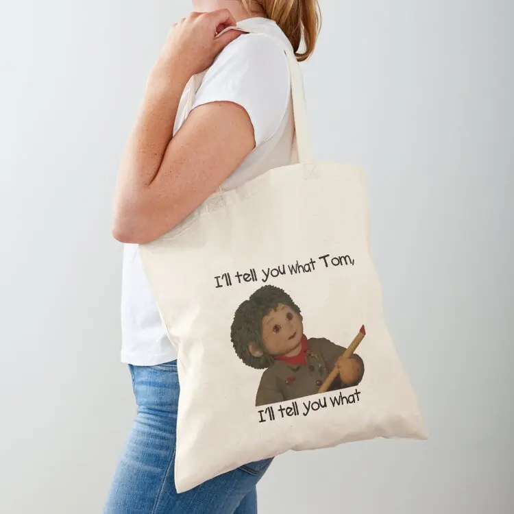 

Tots tv tiny Tom Tote Bag great bag Shopping bags shoping bag large size bags