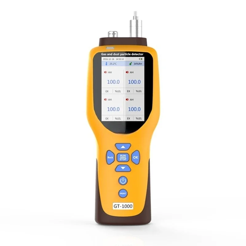 CO2 O2 integrated detector Portable binary carbon dioxide oxygen concentration detector