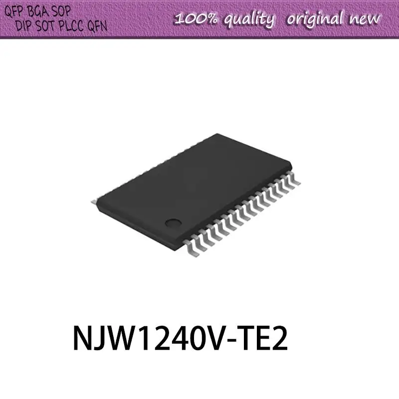 

NEW 5PCS/LOT NJW1240 NJW1240V-TE2 NJW1240V TSSOP32