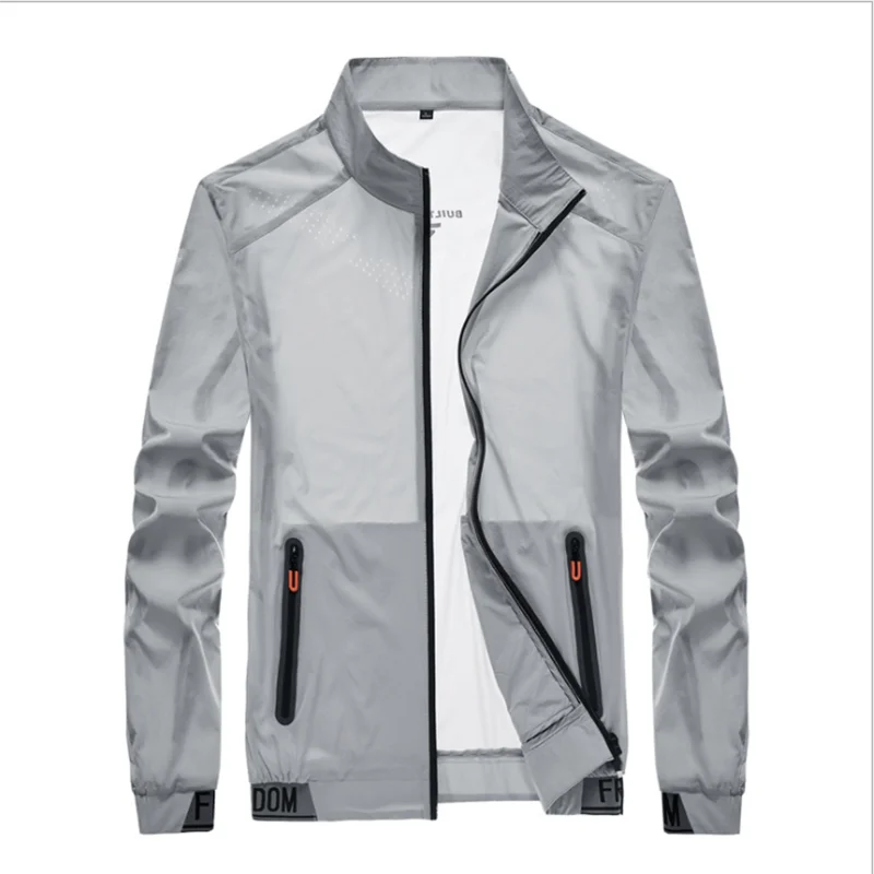 Men's Summer Jacket Men's Long Clothing Fashion Jacket Men's Jacket Windproof 2023 Breathable Jacket