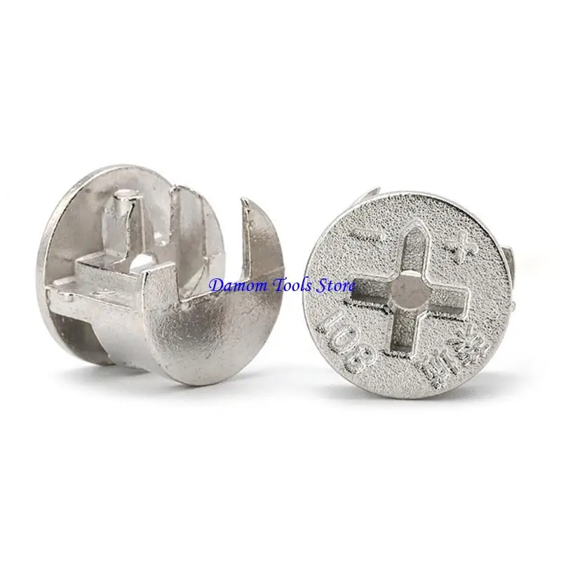 57BE 1Set Lock Screws for Furniture Connecting Lock Fittings 3 in 1 Connector Bolt Fittings Fasteners