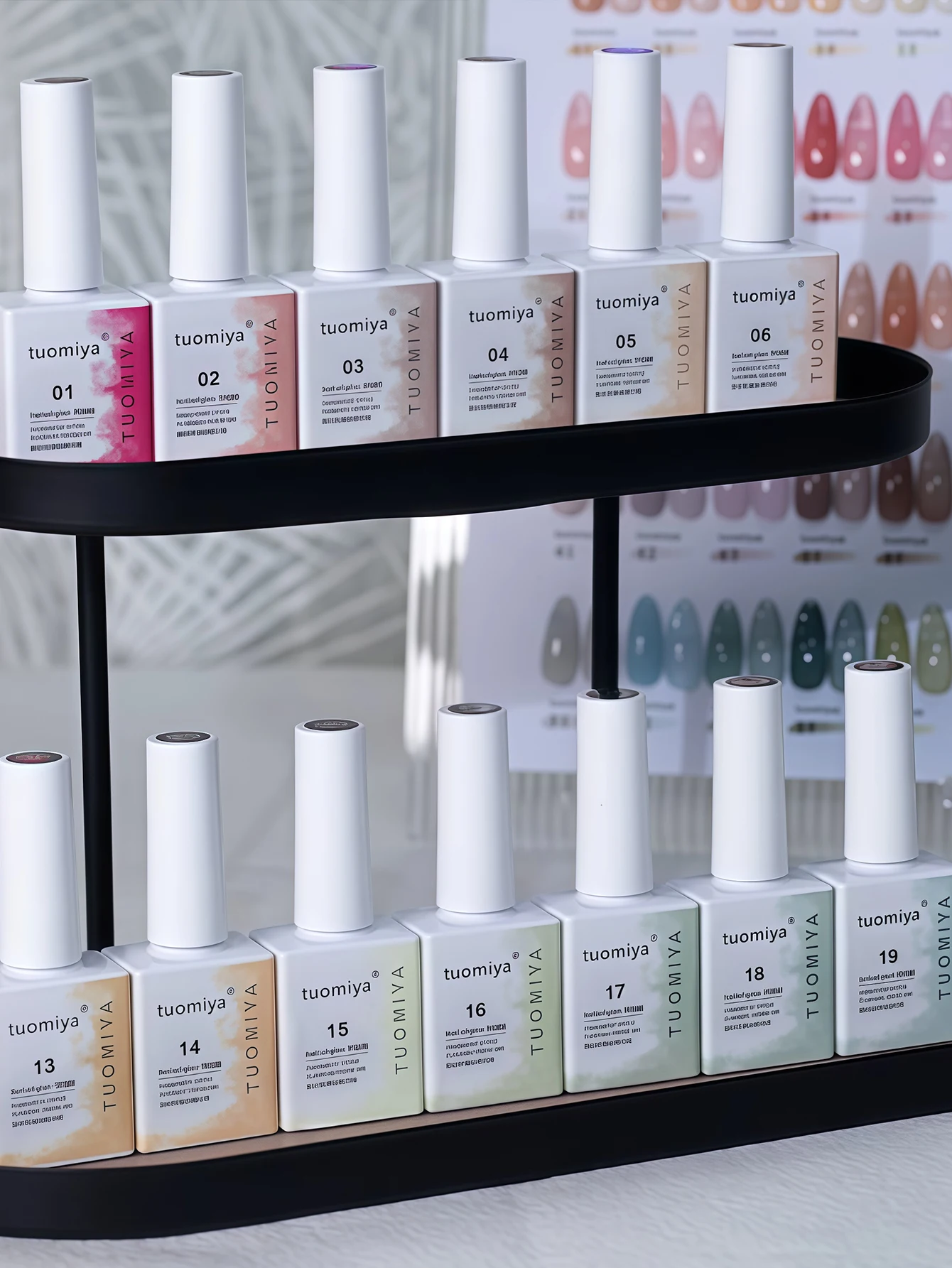 مجموعة طلاء أظافر ملونة 60 لونًا 15 مل، طلاء أظافر جل LED بالأشعة فوق البنفسجية قابل للإزالة مع رقائق ألوان، مانيكير للربيع والصيف، أظافر