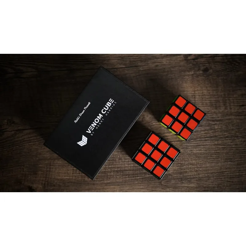 هنري هاريوس فينوم مكعب عن قرب خدعة سحرية ماجيا ماجي السحرة الدعائم الوهم ملحق للتحايل لعروض قريبة