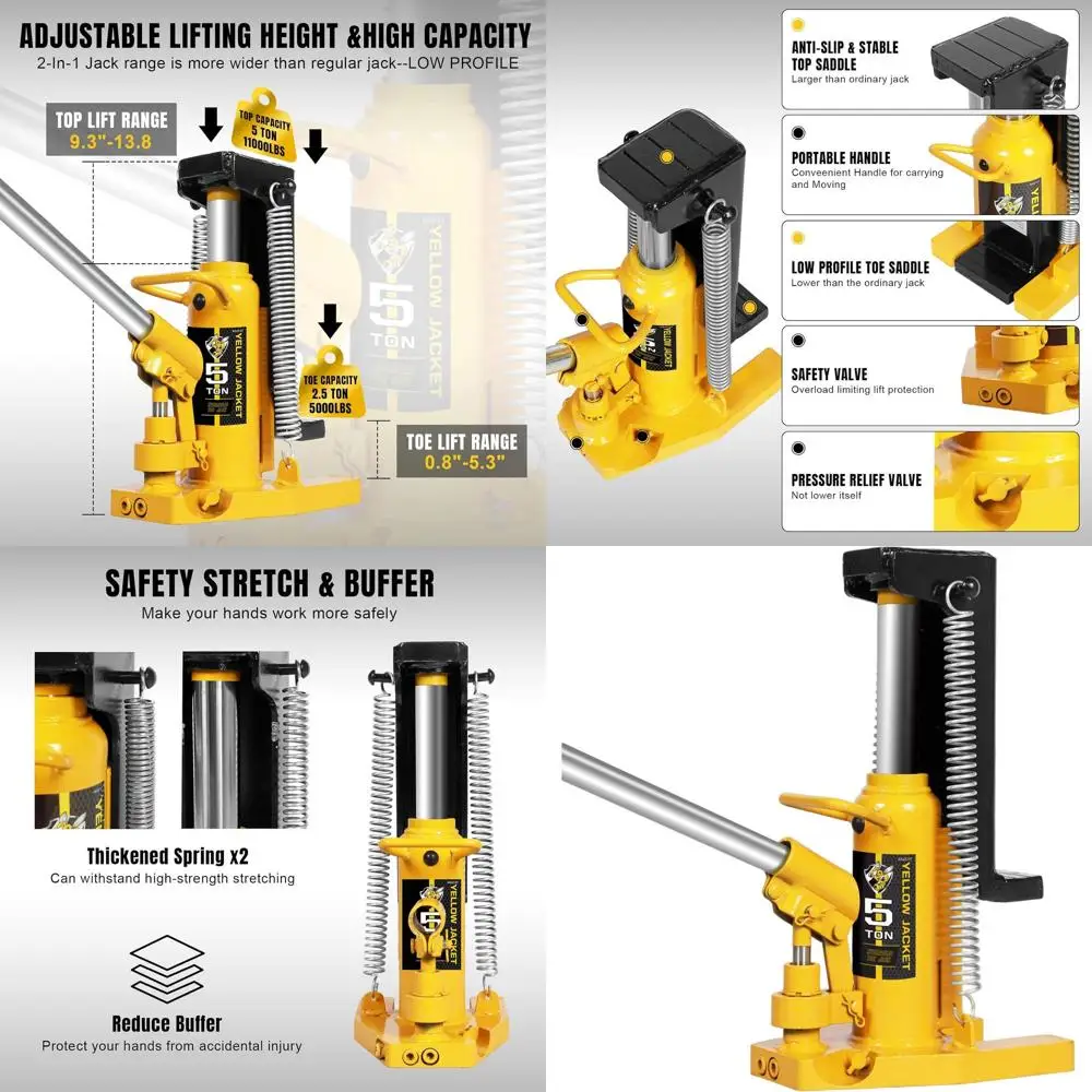 

Домкрат гидравлический 2.5Т и пневматический гидравлический подъемник 5Т для ремонта автомобилей и промышленного оборудования