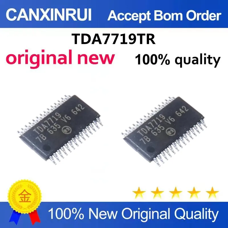 TDA7719 TDA7719TR Car Audio Ampler IC Original Hot Sale 7719 TSSOP28