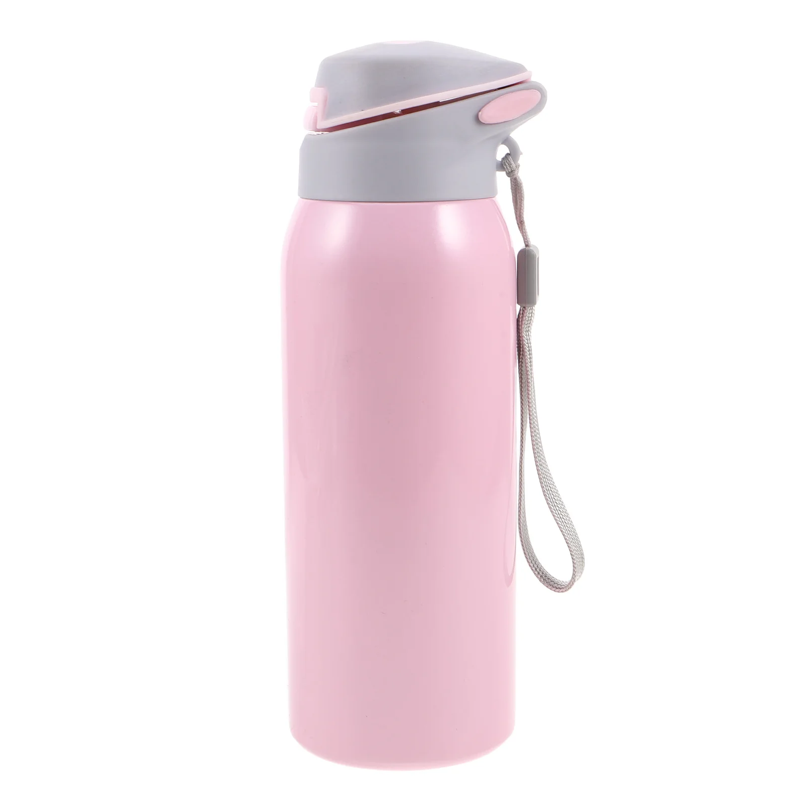 

350Ml Nursing with Straw Stainless Steel Spill Proof Cup for Elderly Bedridden Patients Safe Hydration for Seniors