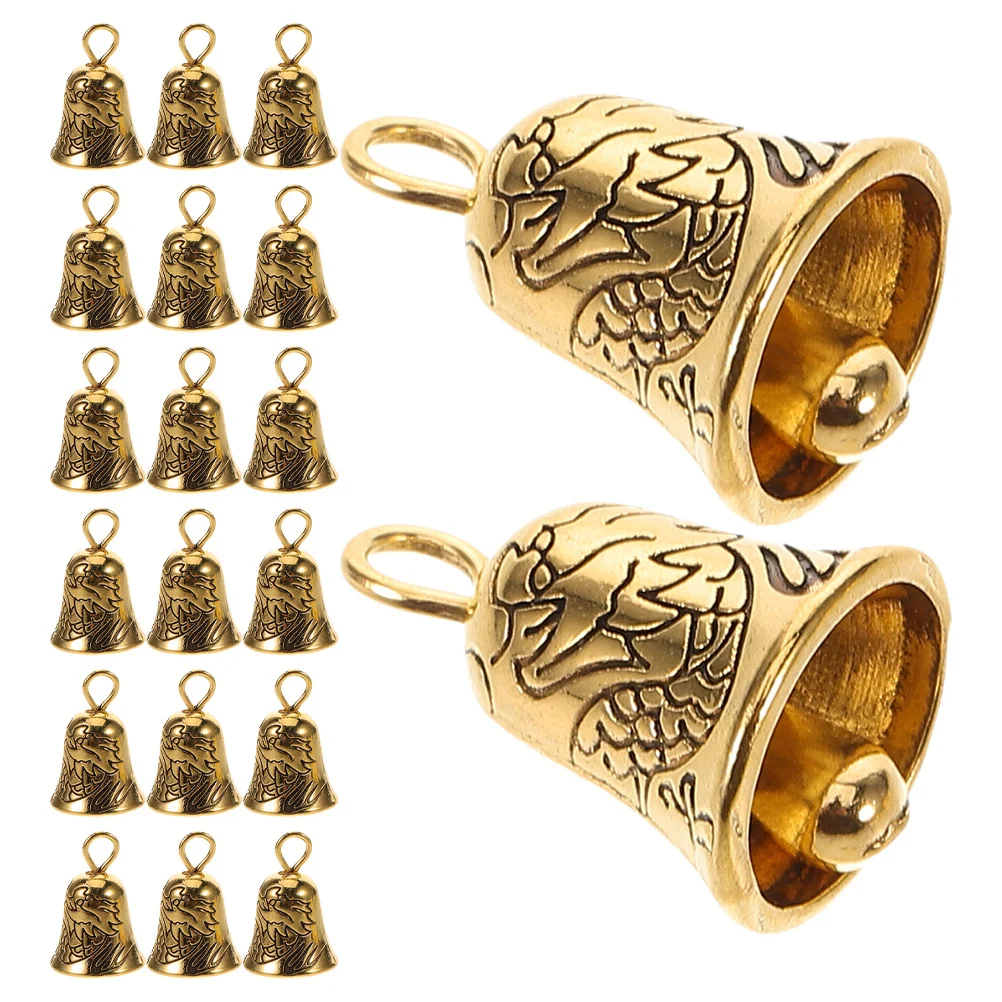 

20Pcs Mini Jingle Bells for Jewelry Making Xmas Tree Ornaments Room Decoration Crafts Wind Chime Bells