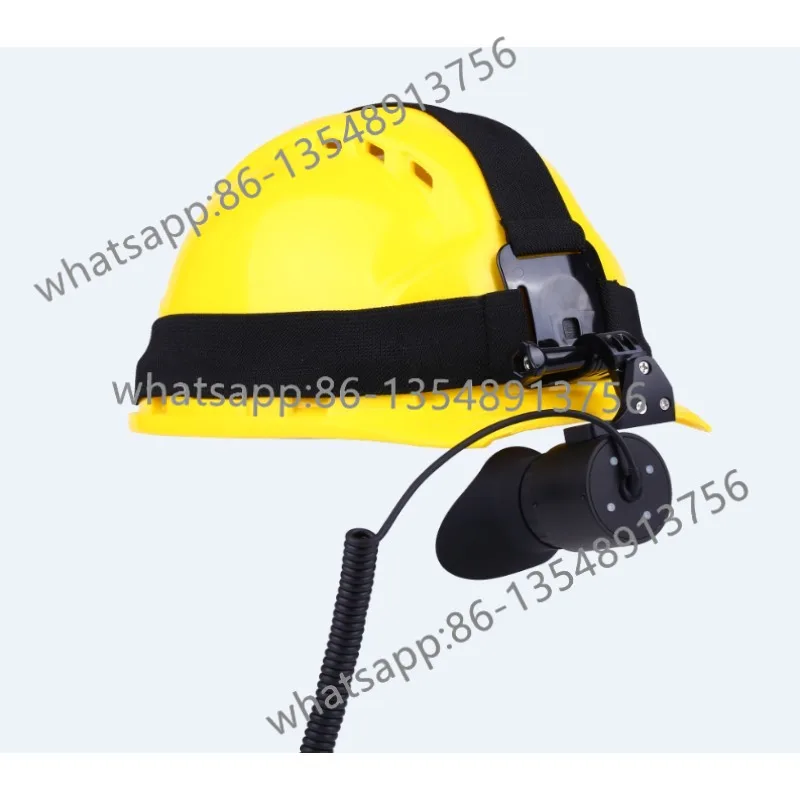 Head-mounted monocular 80-inch large screen 0.39-inch OLED with 38MM eyepieces supports brightness diopter adjustment