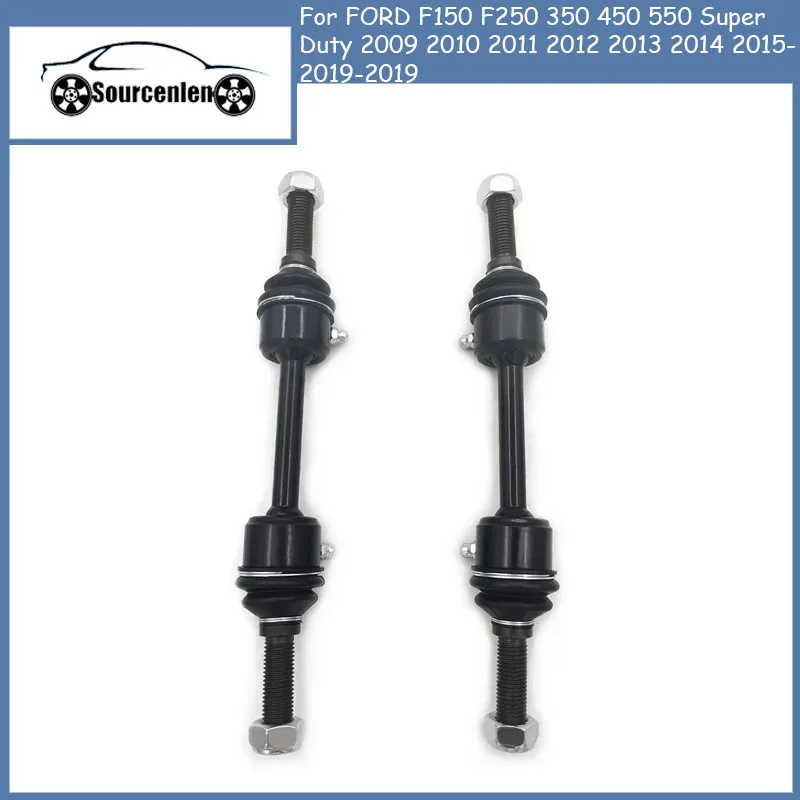 

2Pcs Front Stabilizer Bar 9L3Z5K483D for FORD F150 F250 350 450 550 Super Duty 2009 2010 2011 2012 2013 2014 2015-2019