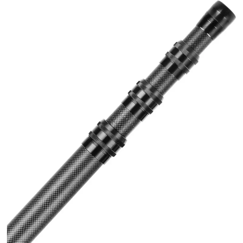 Zwembadpaal van koolstofvezel, 12 voet telescopische zwembadreinigingspaal Telescopische zwembadpaal 3,7 tot 12 FT professionele palen