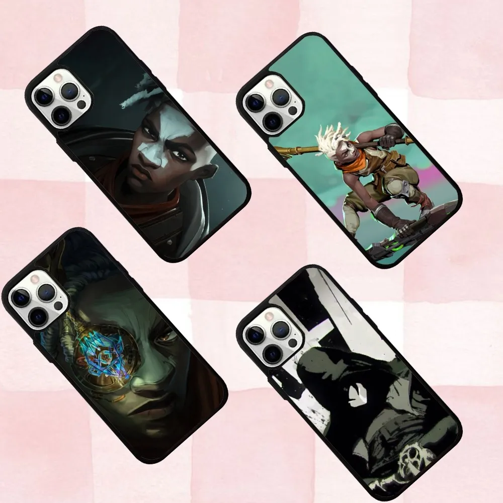 

Game Ekko A-Arcanes L-Lol Phone Case For IPhone 16,se4,15,Pro,Max,Case 14,Plus,13,12,11 Magesafe Magnetic Wireless Charge Cover